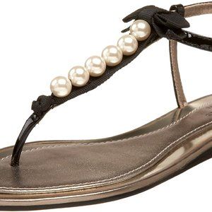Kate Spade New York Ivana Thong Sandal with pearls